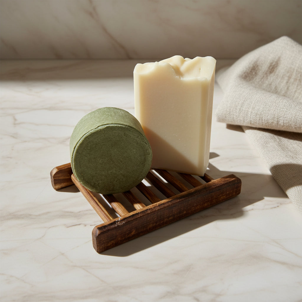 Natural Wood Soap Holder