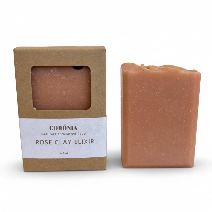 ROSE CLAY & GERANIUM SOAP